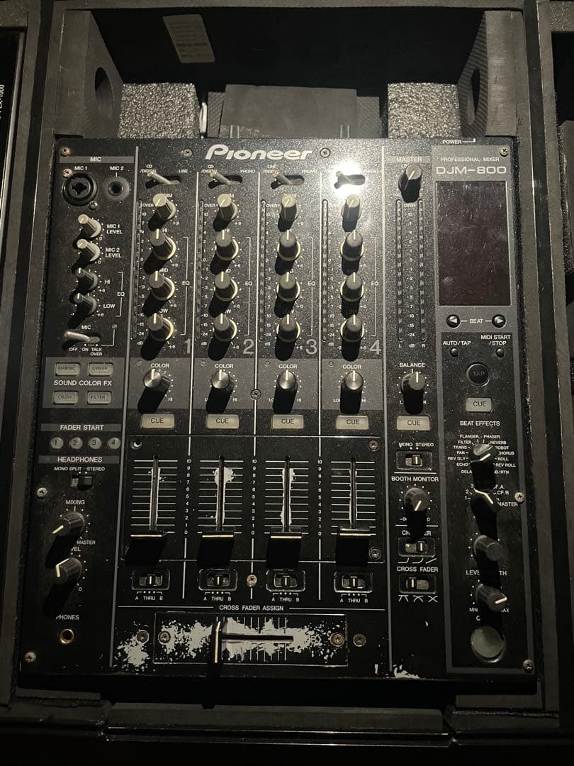 Pioneer DJM-800 DJミキサー＋SL4