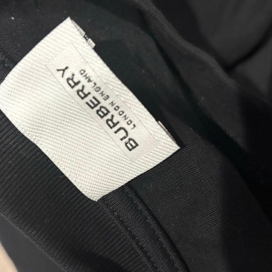 BURBERRY ウェイト生地 チェック 刺繍 Tシャツ トップス 未使用