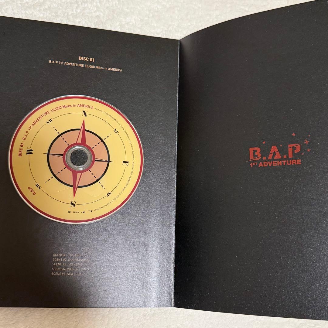 B.A.P 1st ADVENTURE DVD 2枚組 写真集