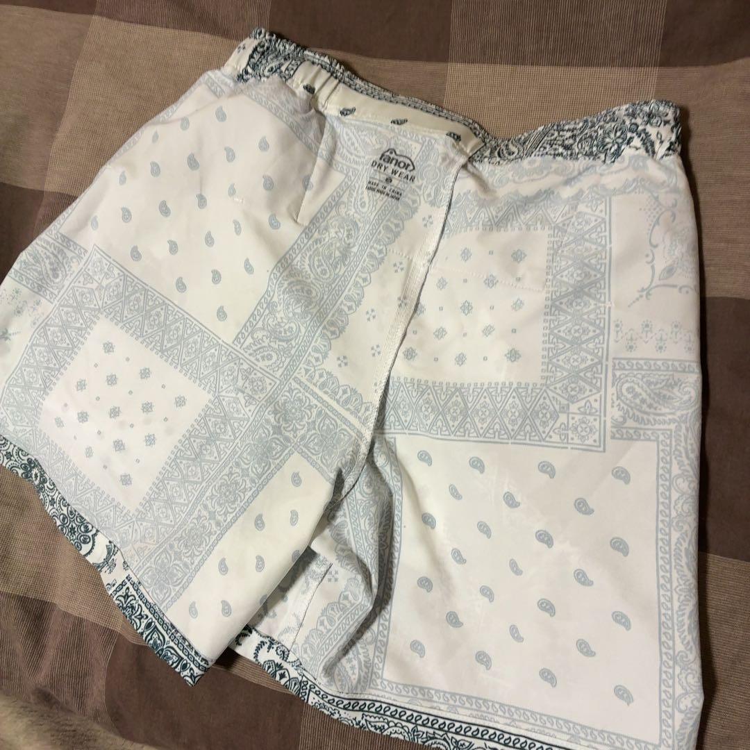 ranor バンダナ　ショートパンツ　BANDANA MIDDLE SHORTS
