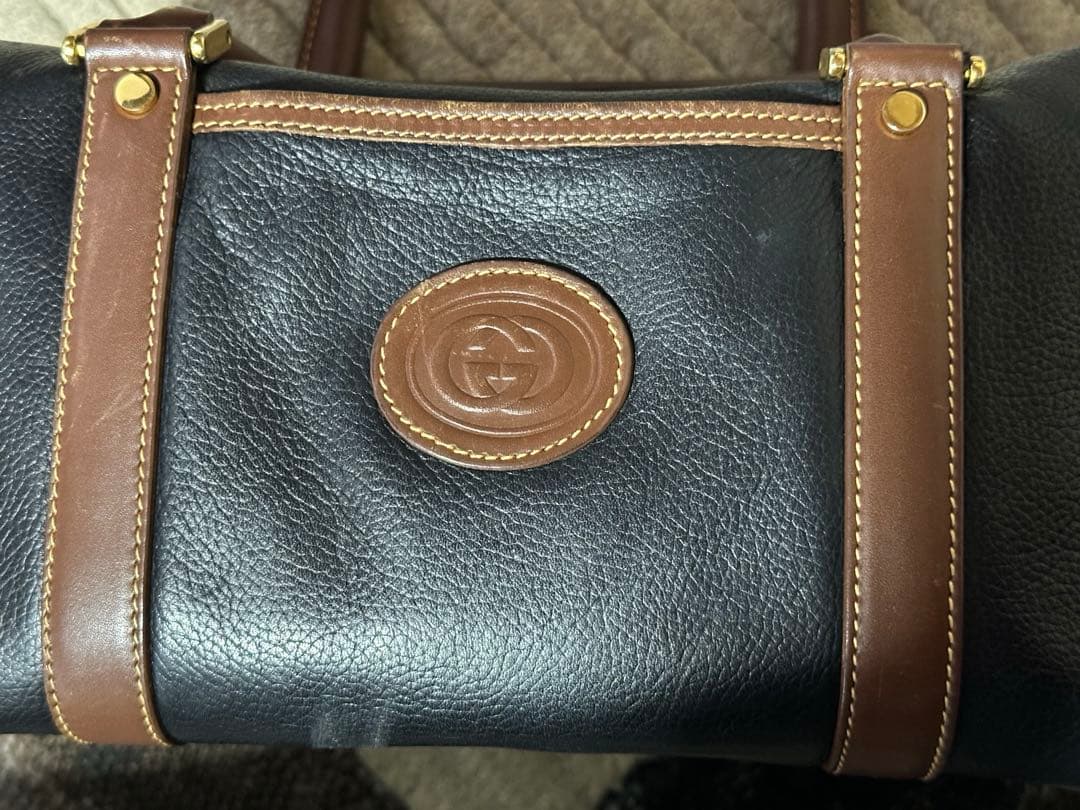 GUCCI オールドグッチ　ミニボストン　ハンドバッグ