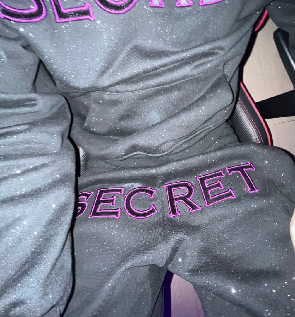 あ*あ様 希少　S SECRET ボトムス　スウェットパンツ　パープル　セットア