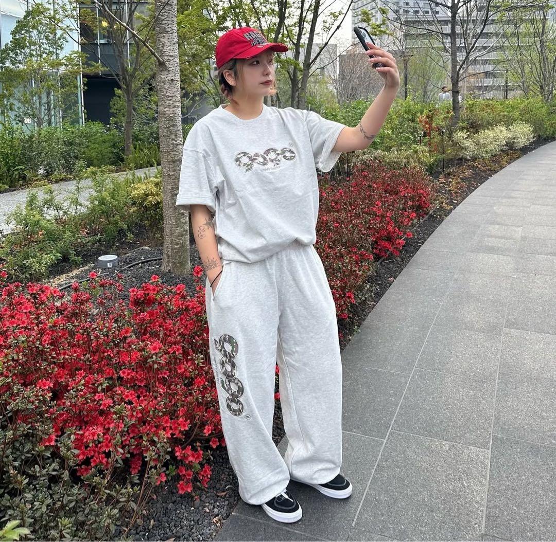 9090 セットアップ Heather white camo