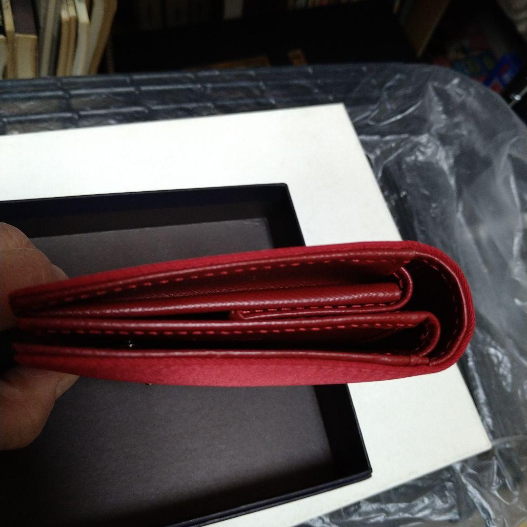 専用です‼️PRADA 二つ折り財布 レッド