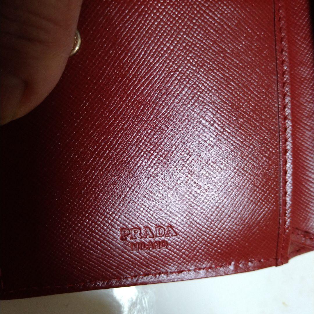 専用です‼️PRADA 二つ折り財布 レッド