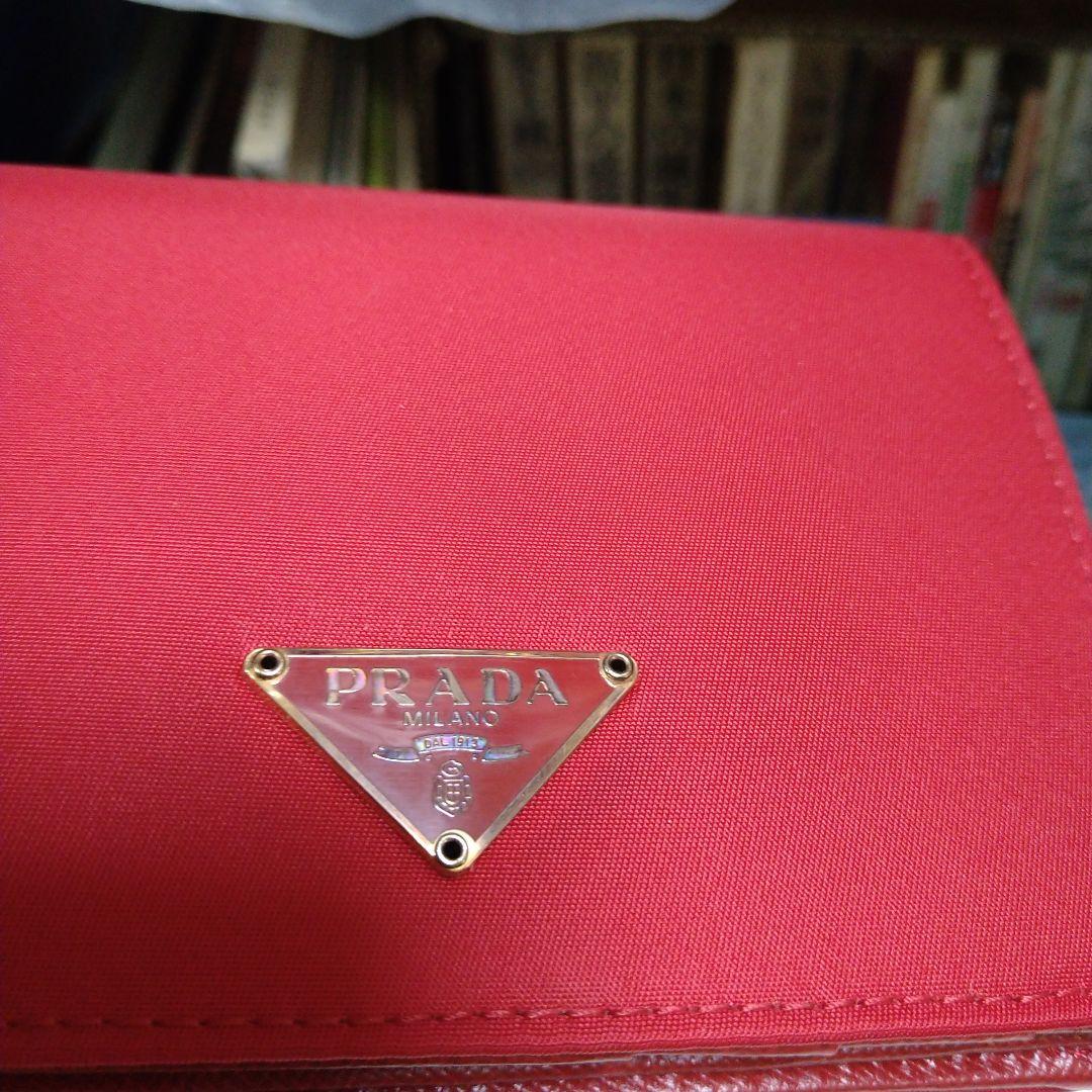 専用です‼️PRADA 二つ折り財布 レッド