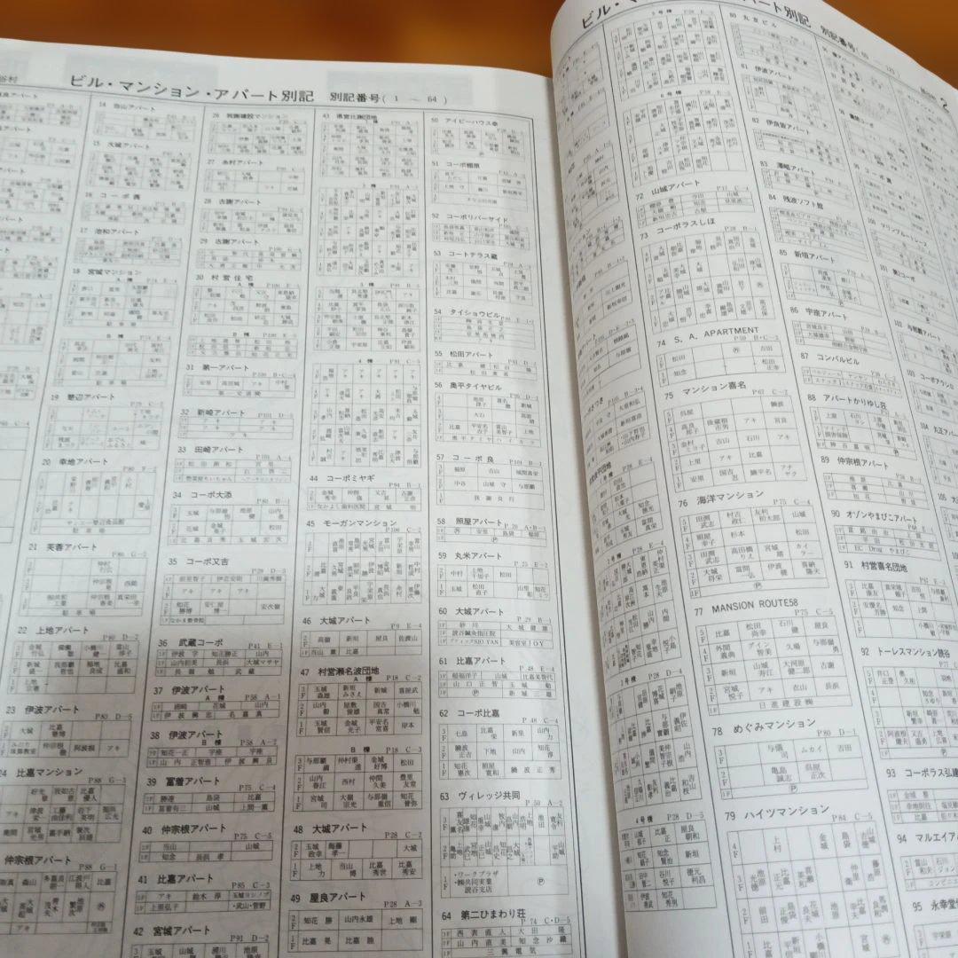 嘉手納町　読谷村　恩納村　沖縄 　1998年版　ゼンリン住宅地図