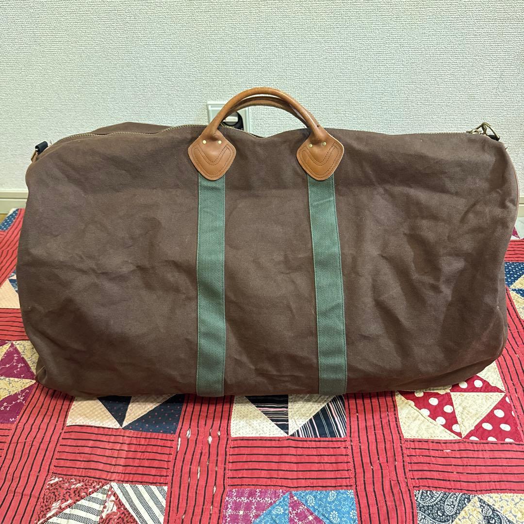 紐付き 80s L.L.Bean ボストンバッグ ブラウン