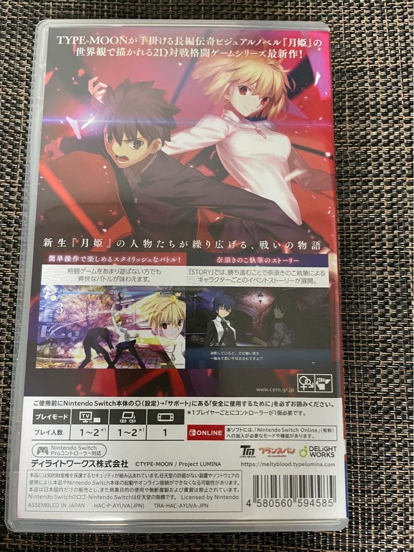 MELTY BLOOD: TYPE LUMINA Switch)メルティブラッド