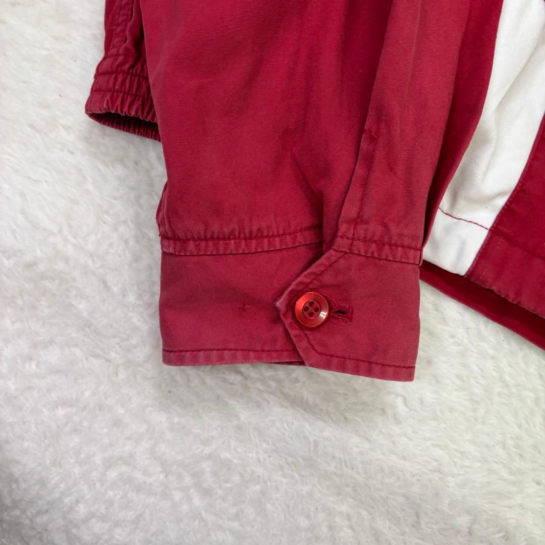 希少　VAN ジャケット スイングトップ　刺繍　ワッペン　Lサイズ 赤白チェック