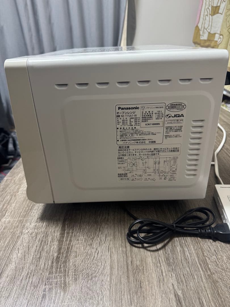 《格安美品》Panasonicオーブンレンジ　NE-T15A1-W