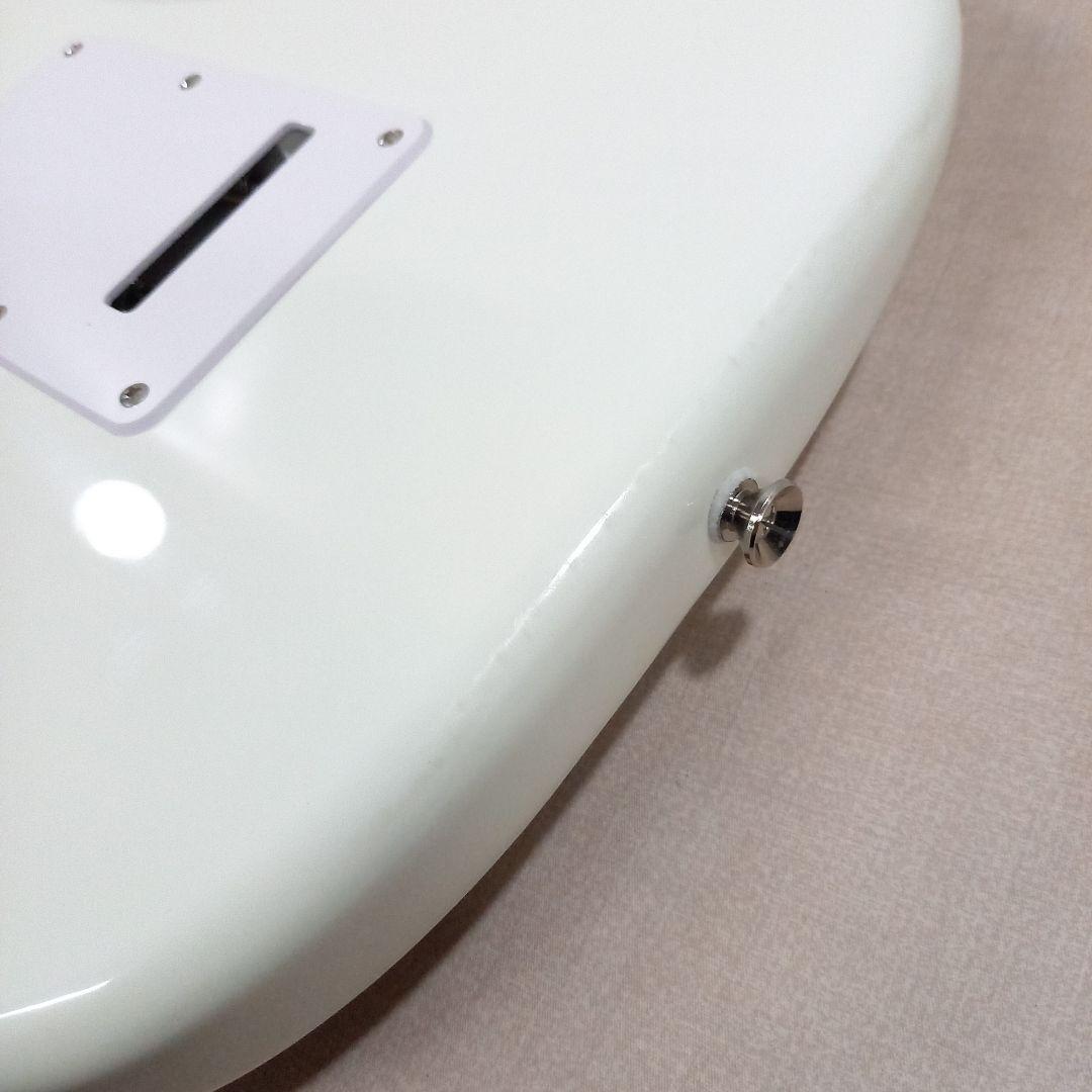 美品◎Squire AFF STRAT MN WPG OLW ストラト ホワイト