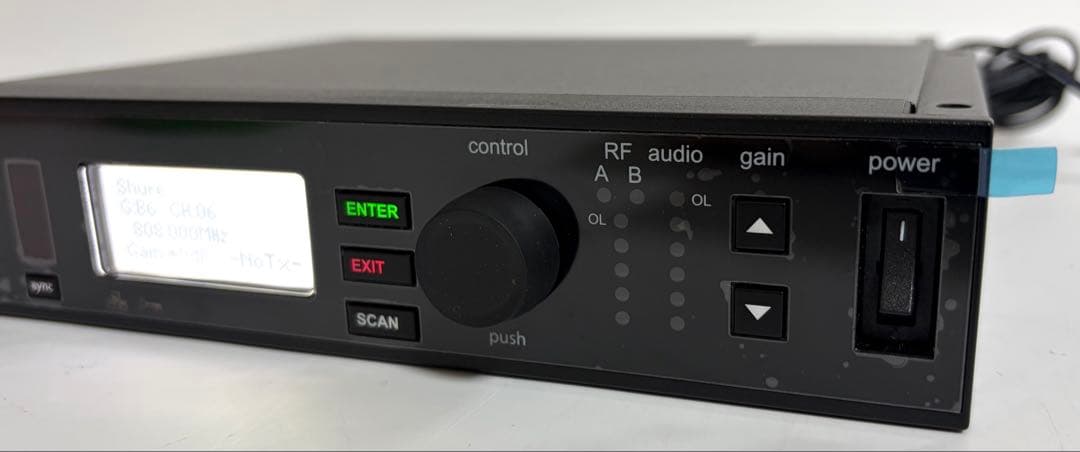 SHURE シュア ULXD4 AB ワイヤレスレシーバー ワイヤレス受信機