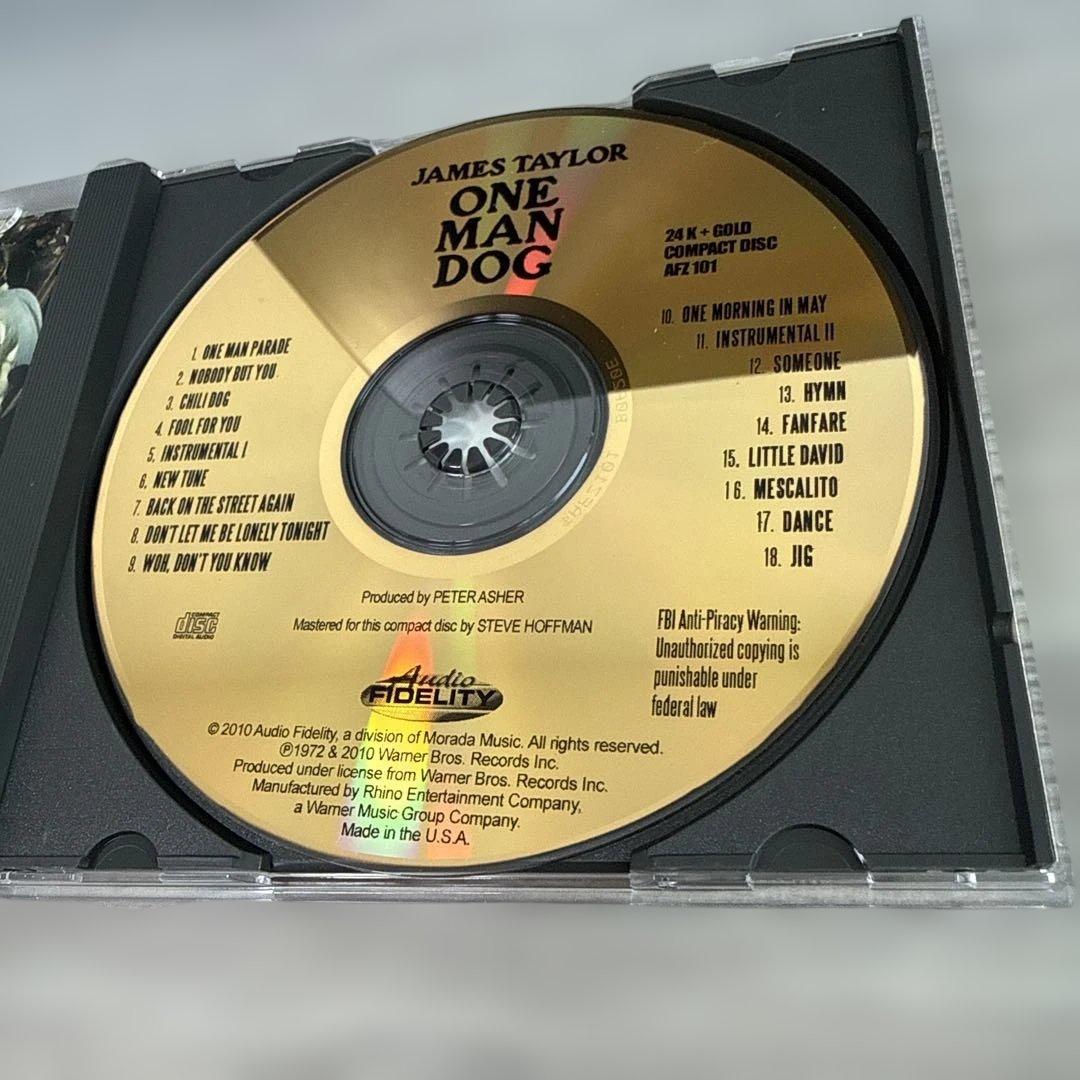 洋楽 James Taylor One Man Dog 24K Gold CD