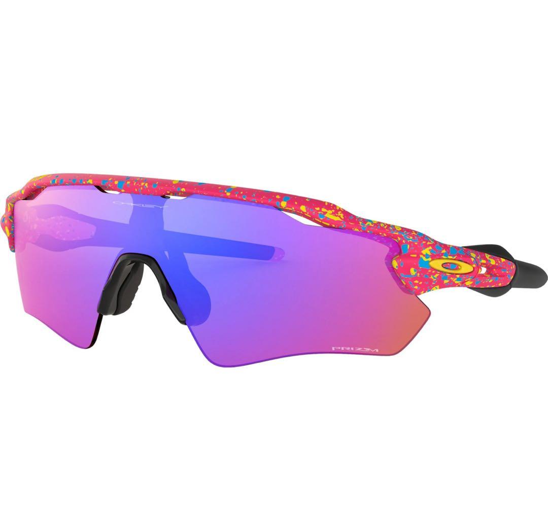 小物 Oakley Radar EV Path Splatter Neon Pink