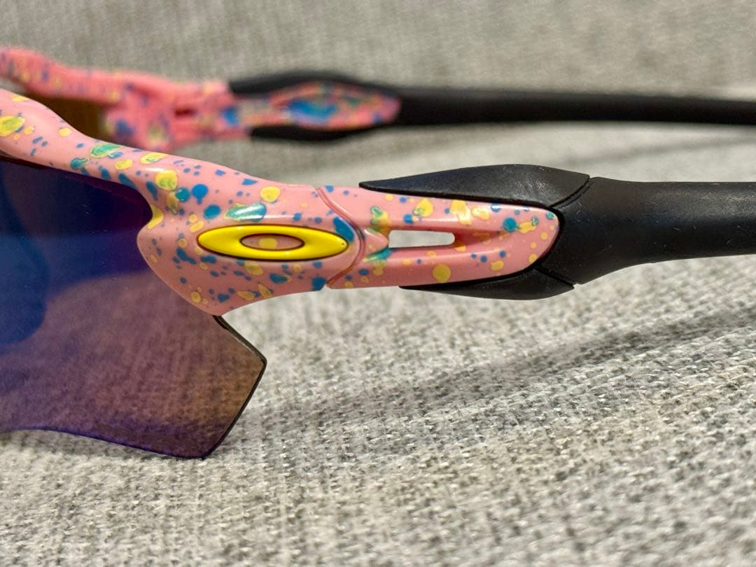 小物 Oakley Radar EV Path Splatter Neon Pink