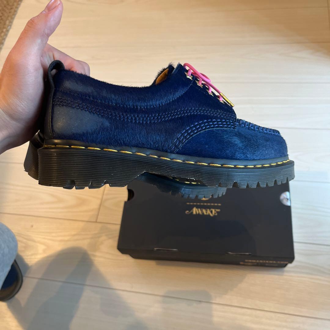 Awake NY × Dr.Martens Lowell \"Navy Peony