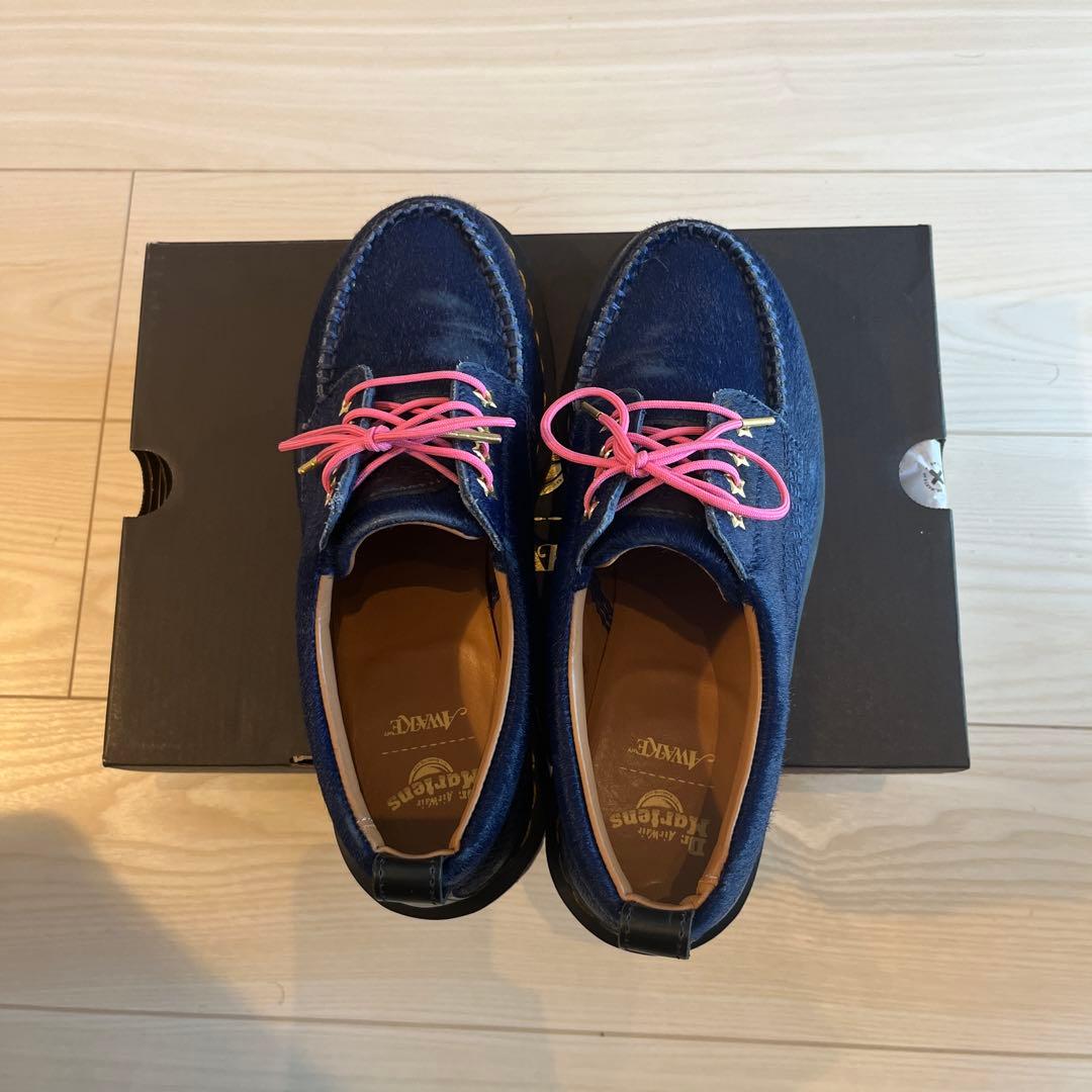 Awake NY × Dr.Martens Lowell \"Navy Peony
