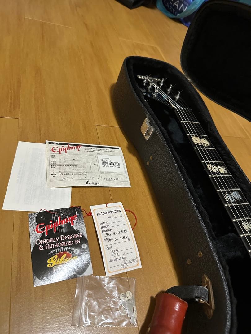 Epiphone Hellcat 2004年製　エレキギター 炎デザイン