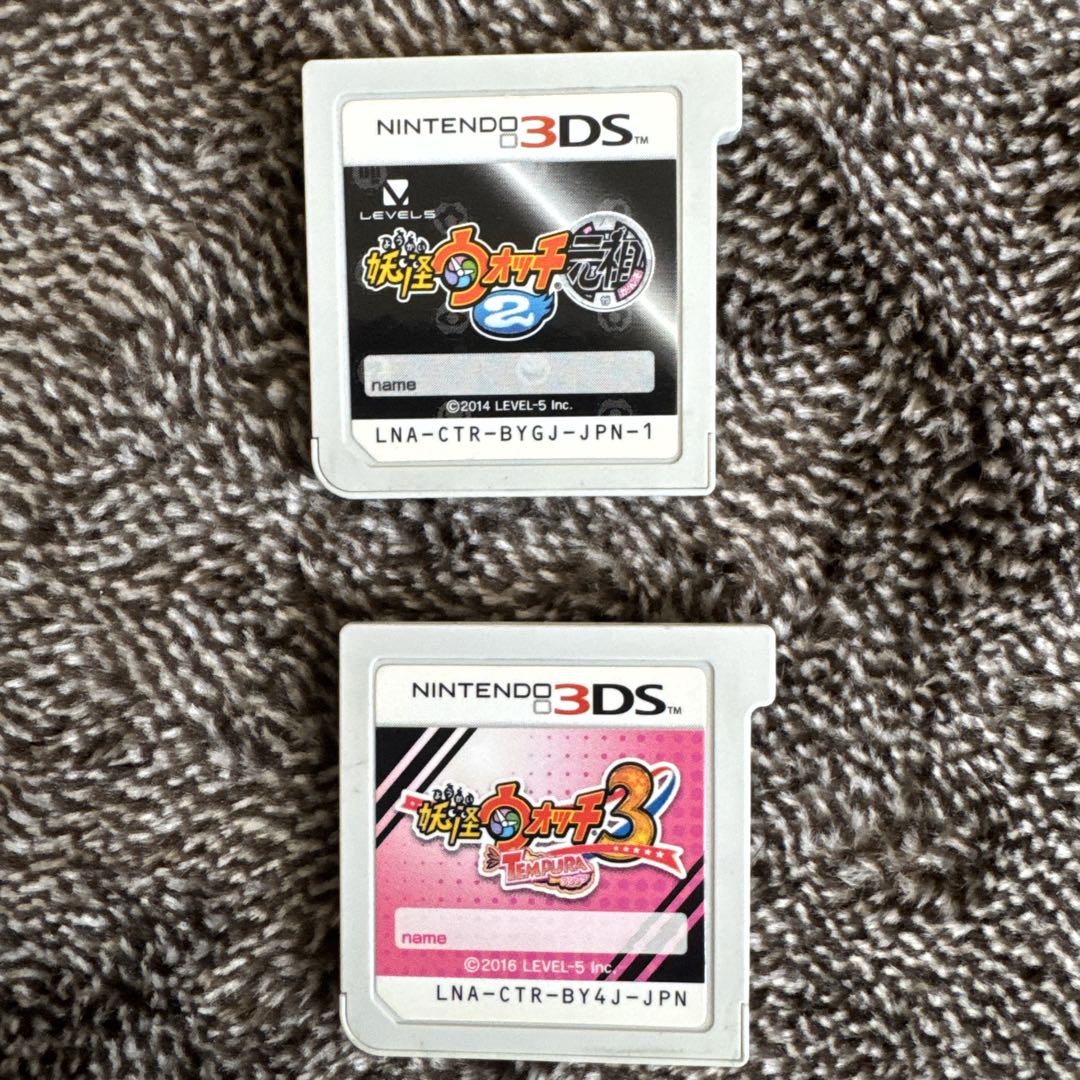 3DSソフト 妖怪ウォッチまとめ売り