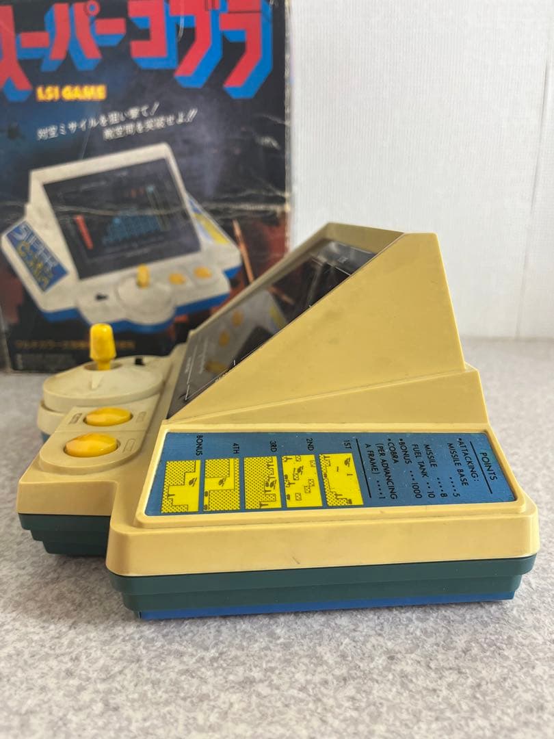 昭和レトロ 学研　スーパーコブラ　LSI GAME