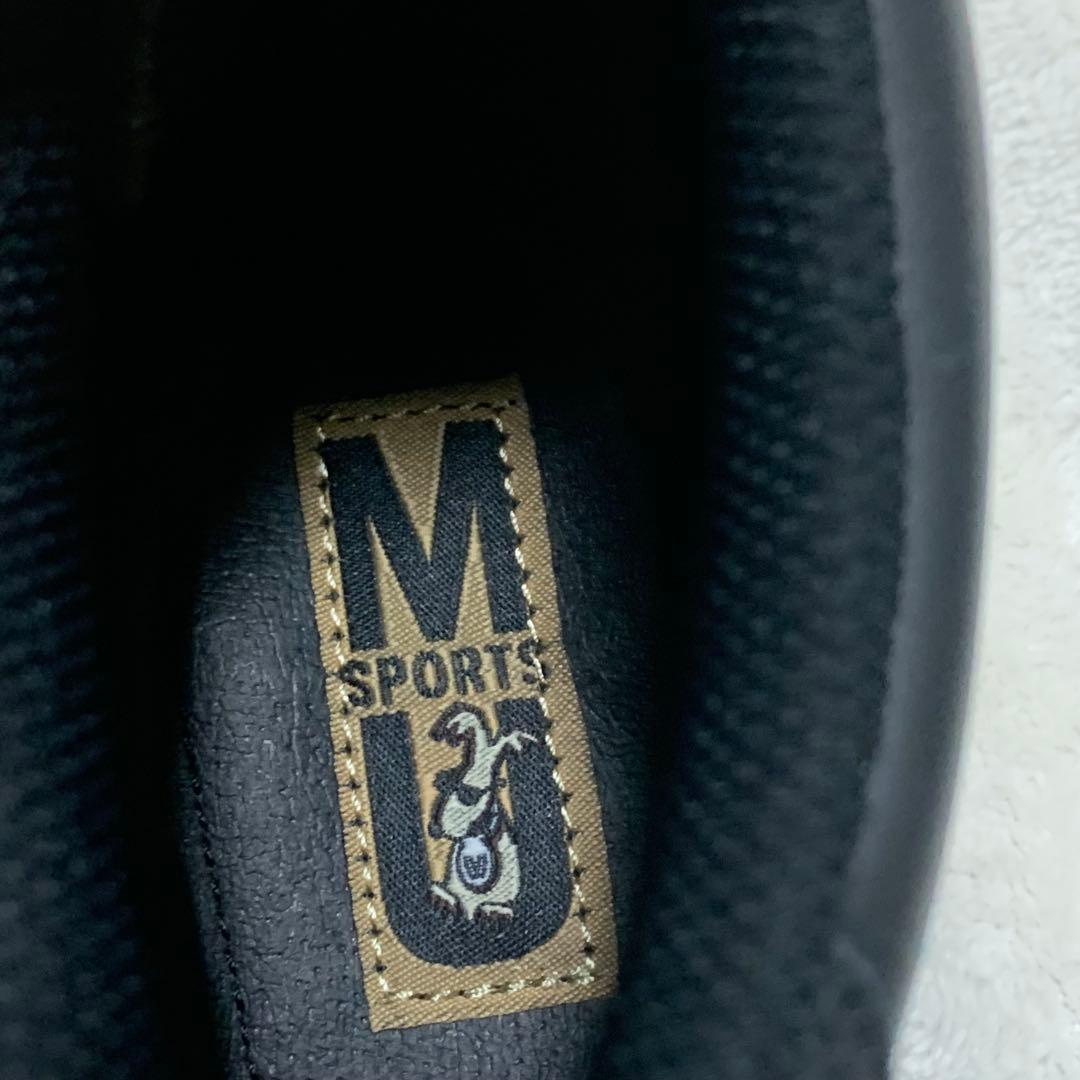 【未使用】mu sports　ウエサコ　ブラック　ゴルフシューズ　ゴルフ女子