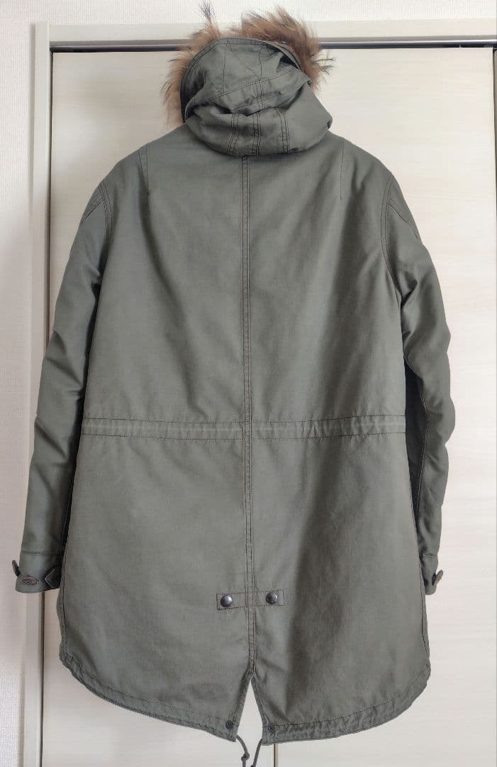 ALPHA INDUSTRIES モッズコート M オリーブグリーン SHIPS