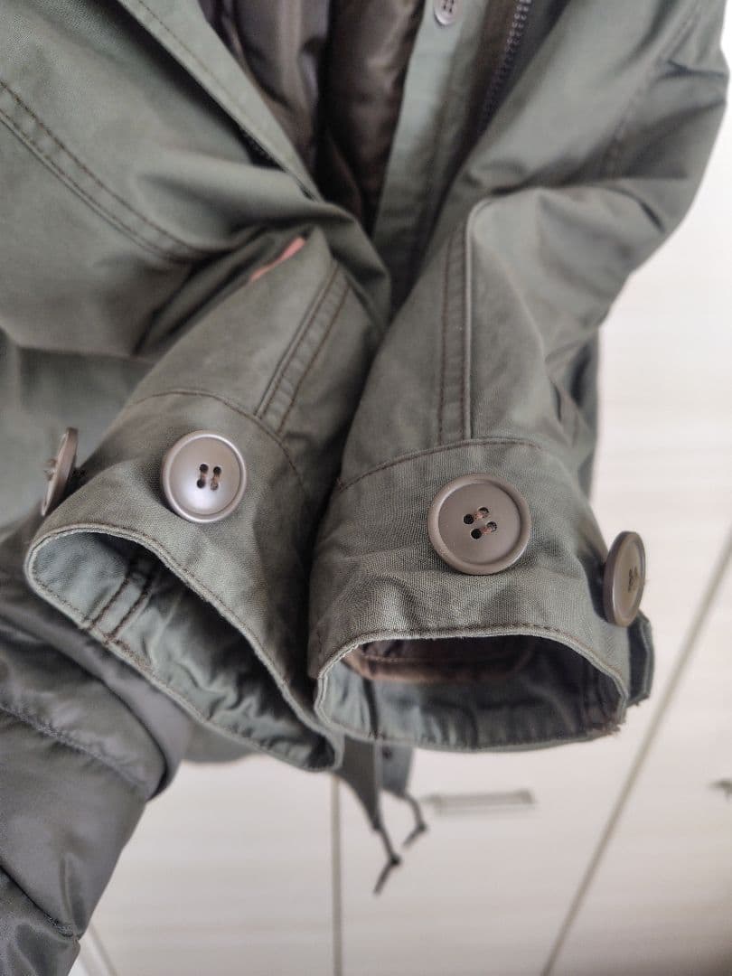 ALPHA INDUSTRIES モッズコート M オリーブグリーン SHIPS
