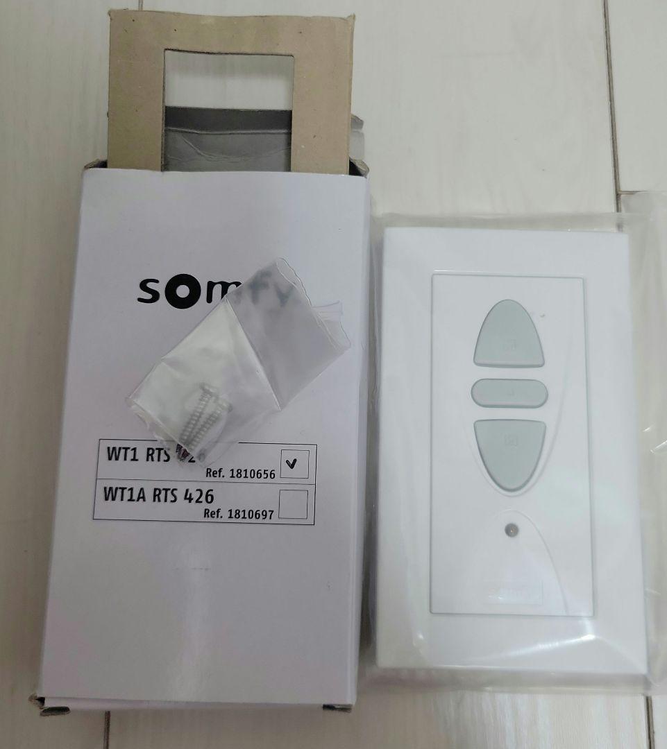 うめこ Somfy WT1 RTS 426 リモコン