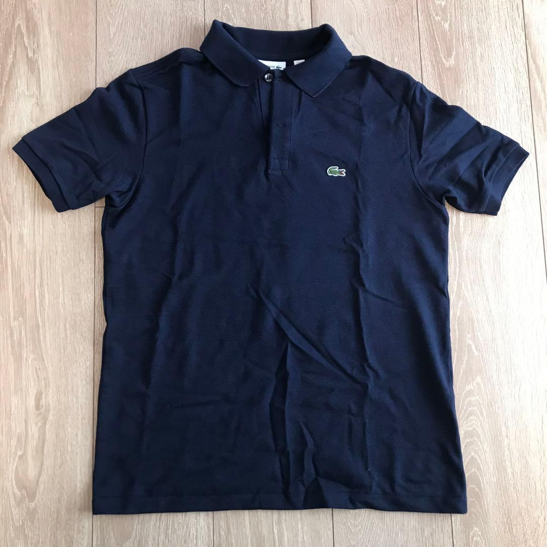 新品未使用 ラコステ LACOSTE ポロシャツ ネイビー