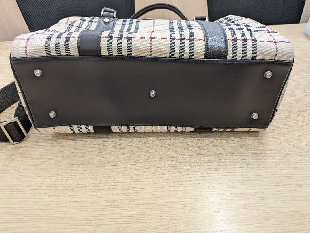 セール極美品　​バーバリーBurberry　ハンドバッグ　2wayボストンバッグ