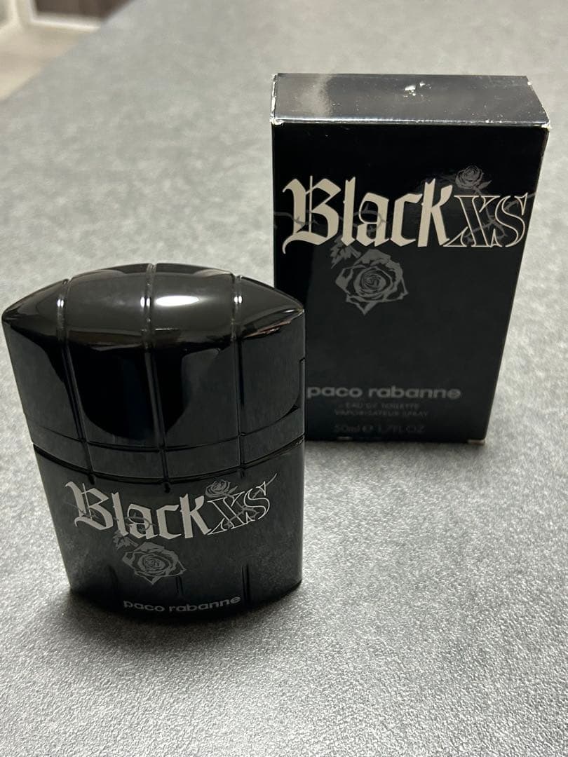 美品✨レア✨パコ　ラバンヌ　ブラック　エクセス　オードトワレ　50ml