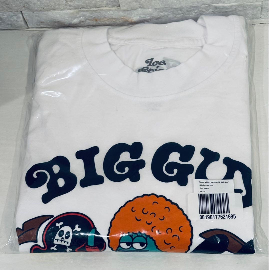 【レア】VERDY Ice Spice スポンジボブ　トリプルコラボTシャツ