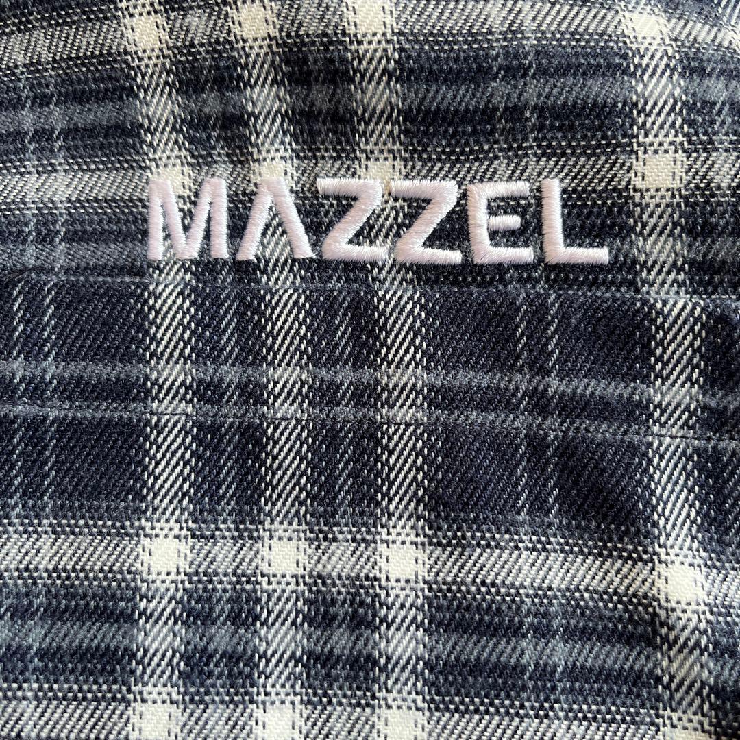 MAZZEL  Straight Flush チェックシャツ L