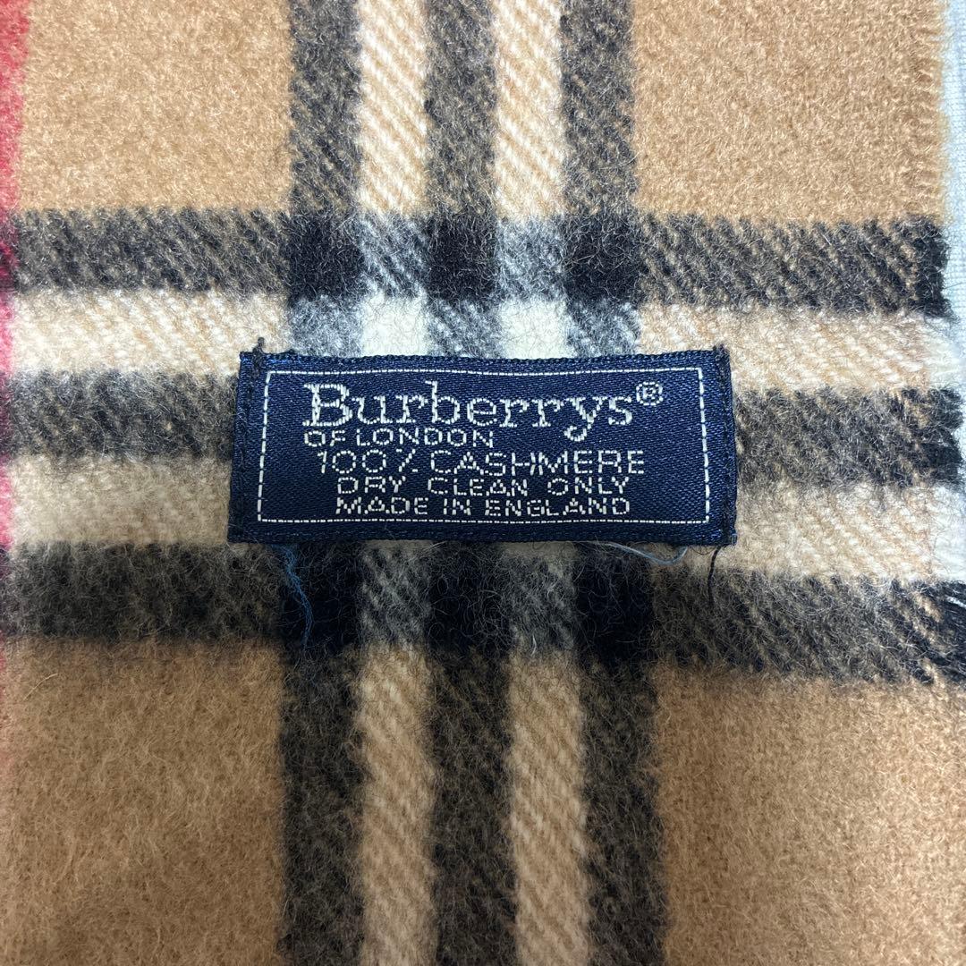 Burberry カシミヤ100% ノバチェック　マフラー