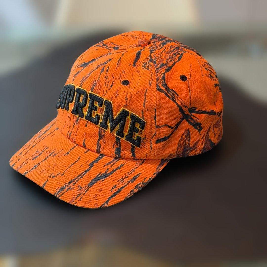 帽子 Supreme Marble Camo 6-Panel Cap Orange