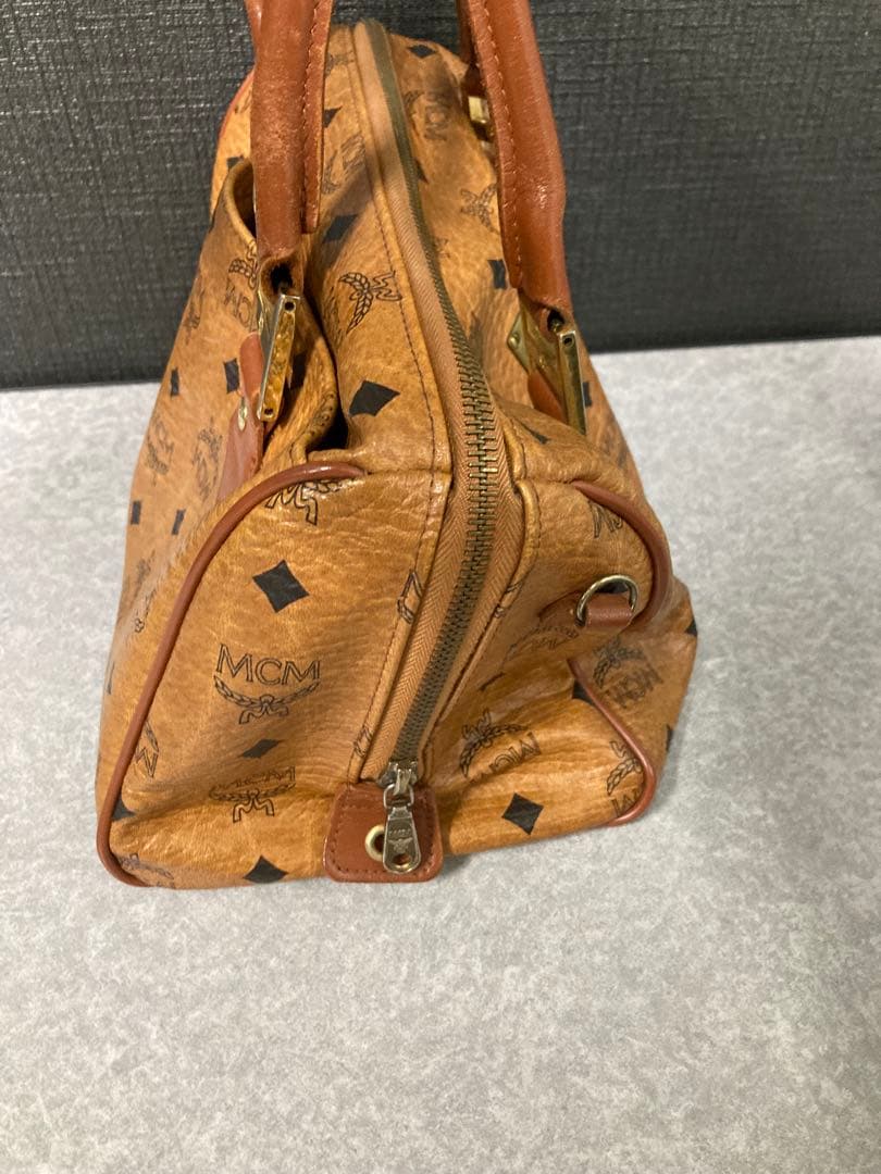 MCM ヴィンテージ ボストンバッグ ヴィセトス柄 ハンドバッグ