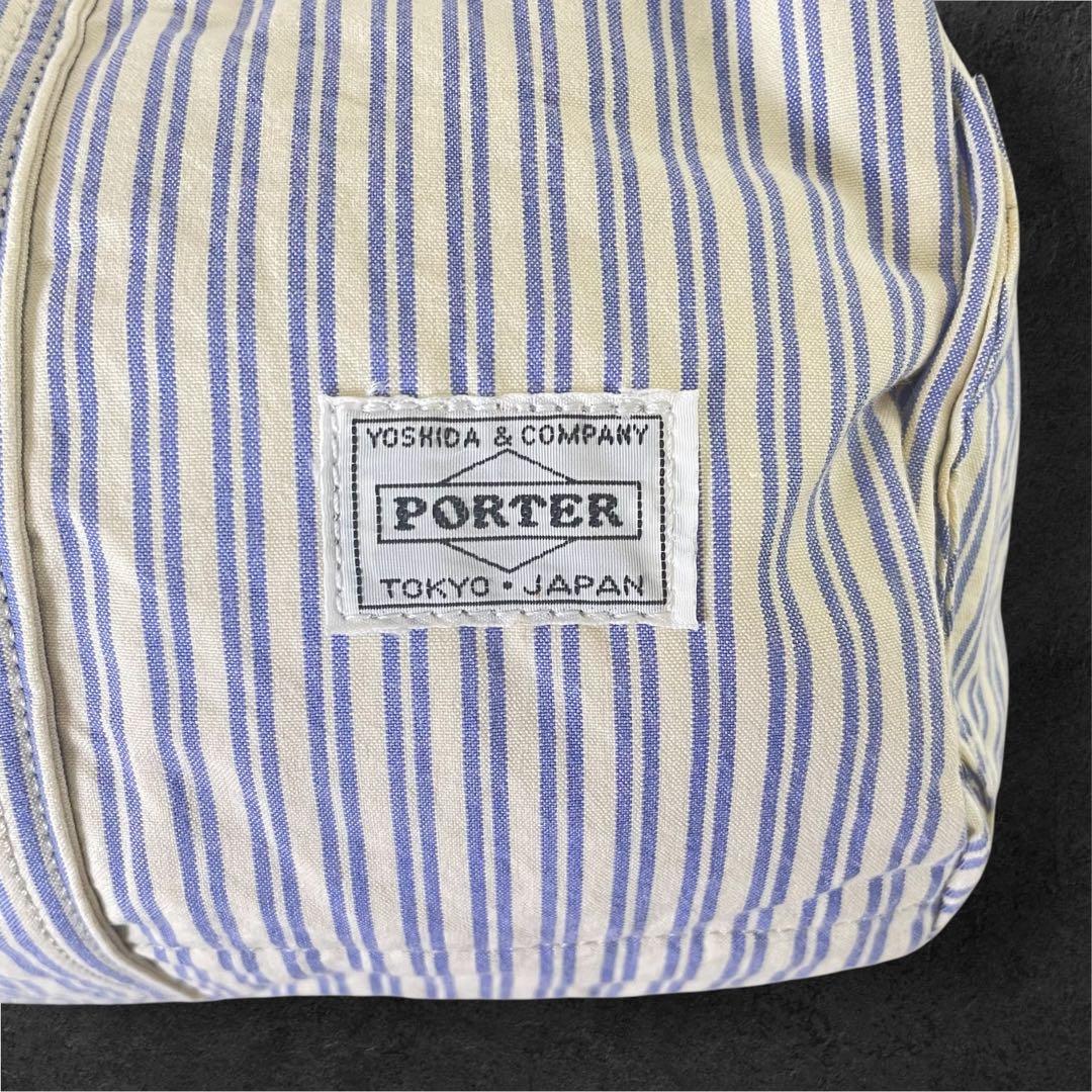 PORTER・吉田カバン★70周年記念 BLUE STRIPESミニボストン