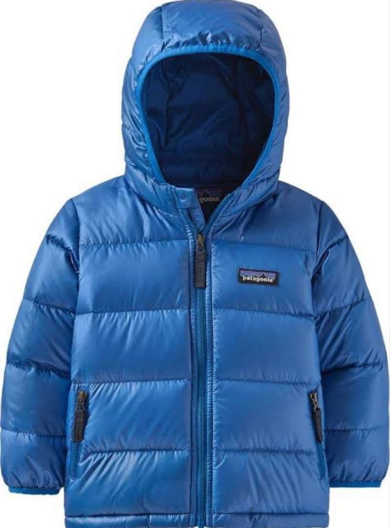 Patagonia ベビー ハイロフト ダウン セーター フーディ 6-12m