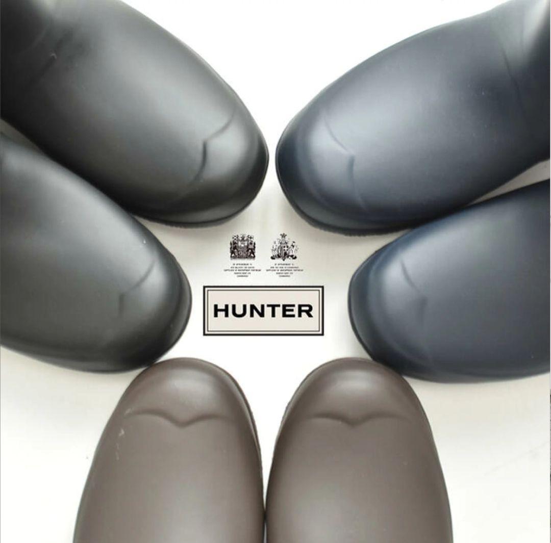 HUNTER 長靴 レインブーツ NAVY