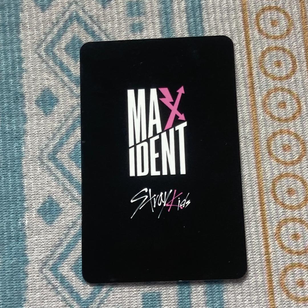 StrayKids バンチャン maxident 限定 スキズ サノク トレカ