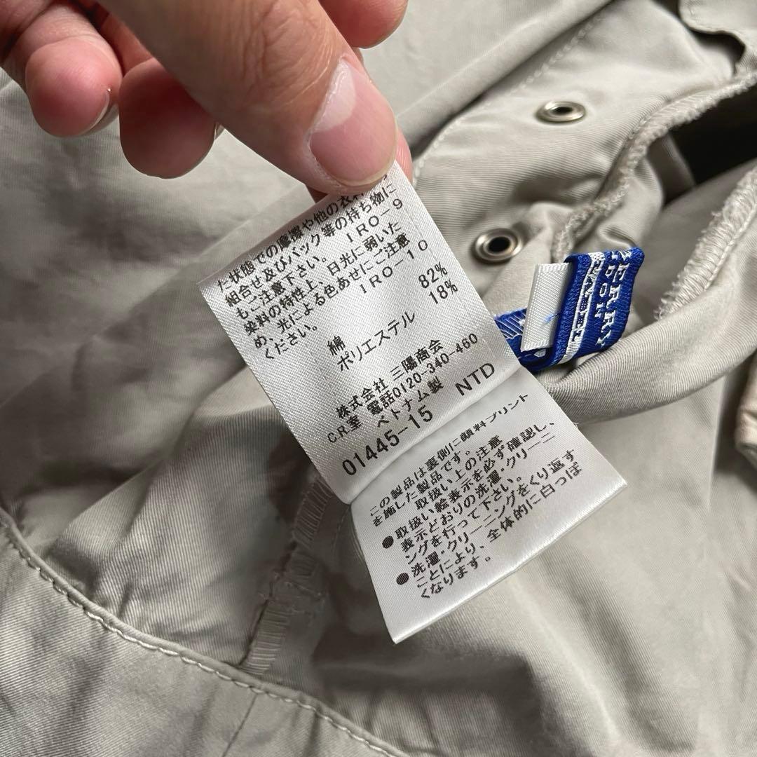 BURBERRY ショート丈 トレンチコート 三陽商会 38 ノバチェック 綿