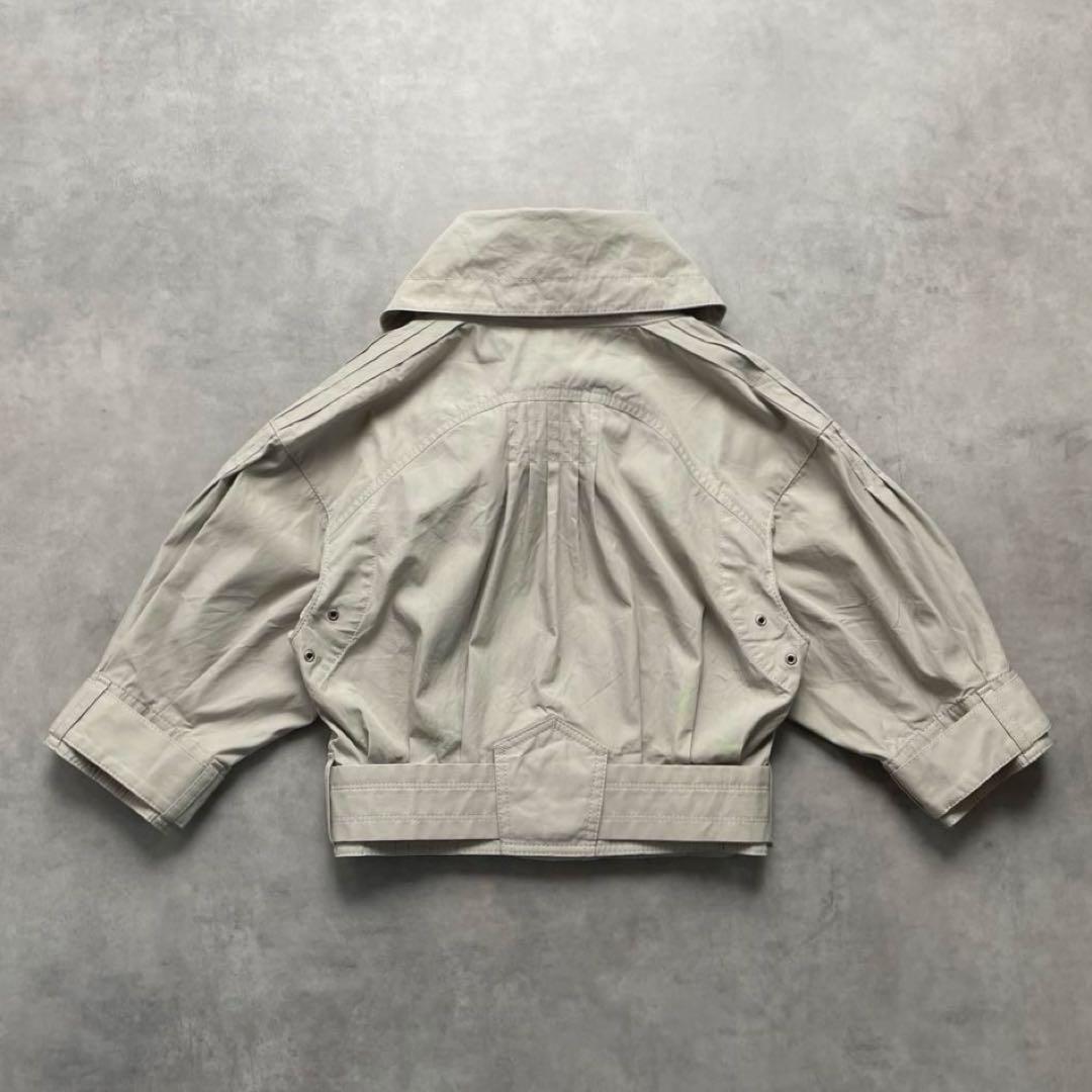 BURBERRY ショート丈 トレンチコート 三陽商会 38 ノバチェック 綿
