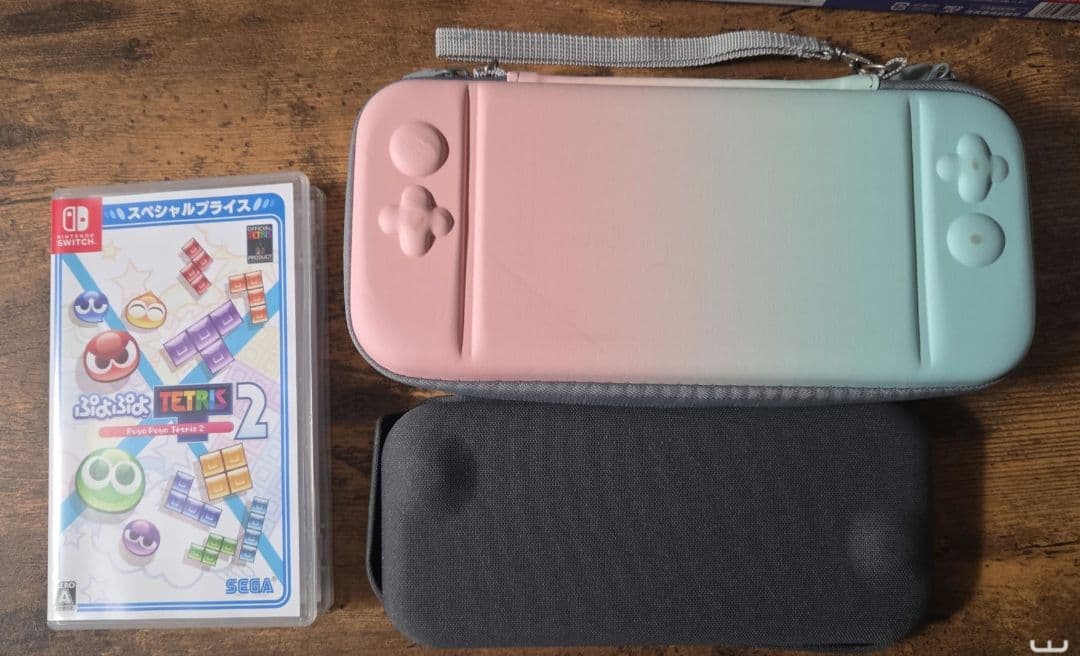 Nintendo Switch Lite ブルー本体+ぷよぷよテトリス+ケース