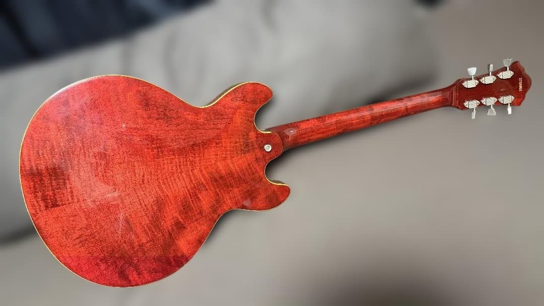 【値下げ・プロ加工】グレコ セミアコ SV-600 1979年 GK内蔵カスタム