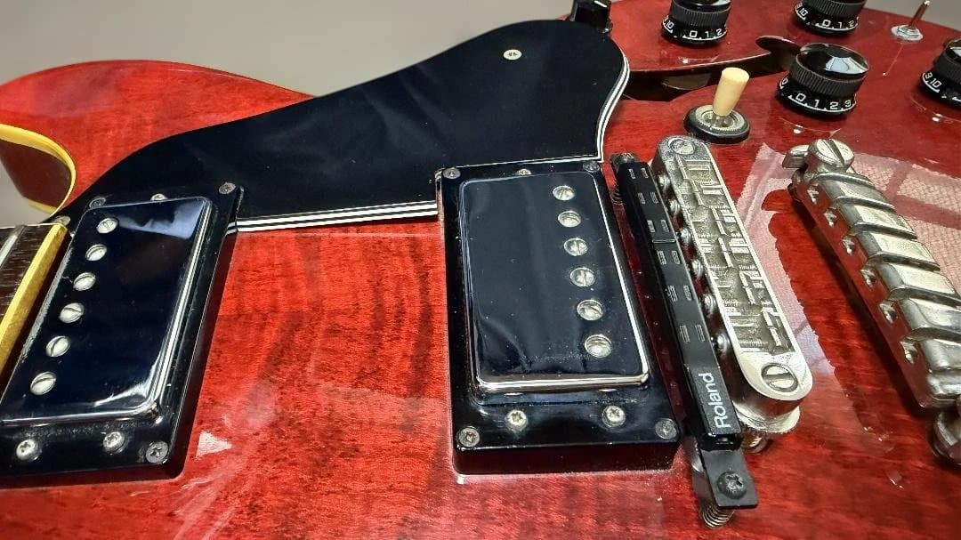 【値下げ・プロ加工】グレコ セミアコ SV-600 1979年 GK内蔵カスタム
