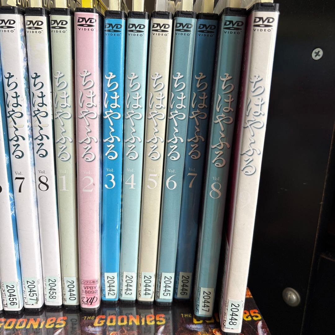 ちはやふる　レンタル落ちdvd 全巻セット