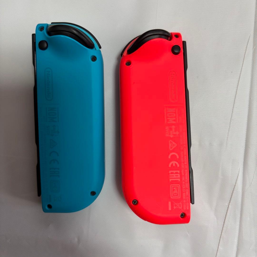 【美品】Nintendo Switch ネオンブルー/レッド 本体　付属品完備
