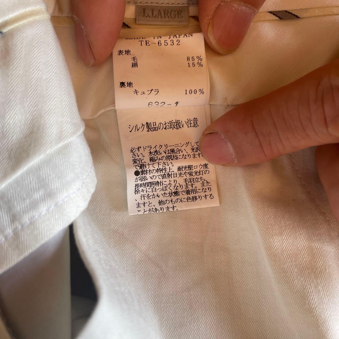 MEN'S TENORAS ライトグレー スーツ
