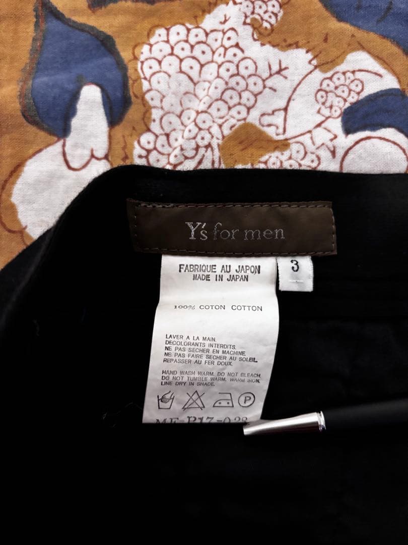 Y's for menヨウジヤマモト サイドラインパンツ